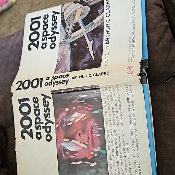 2001 a Space Odyssey book. Copyright 1968. - Picture 6 of 6